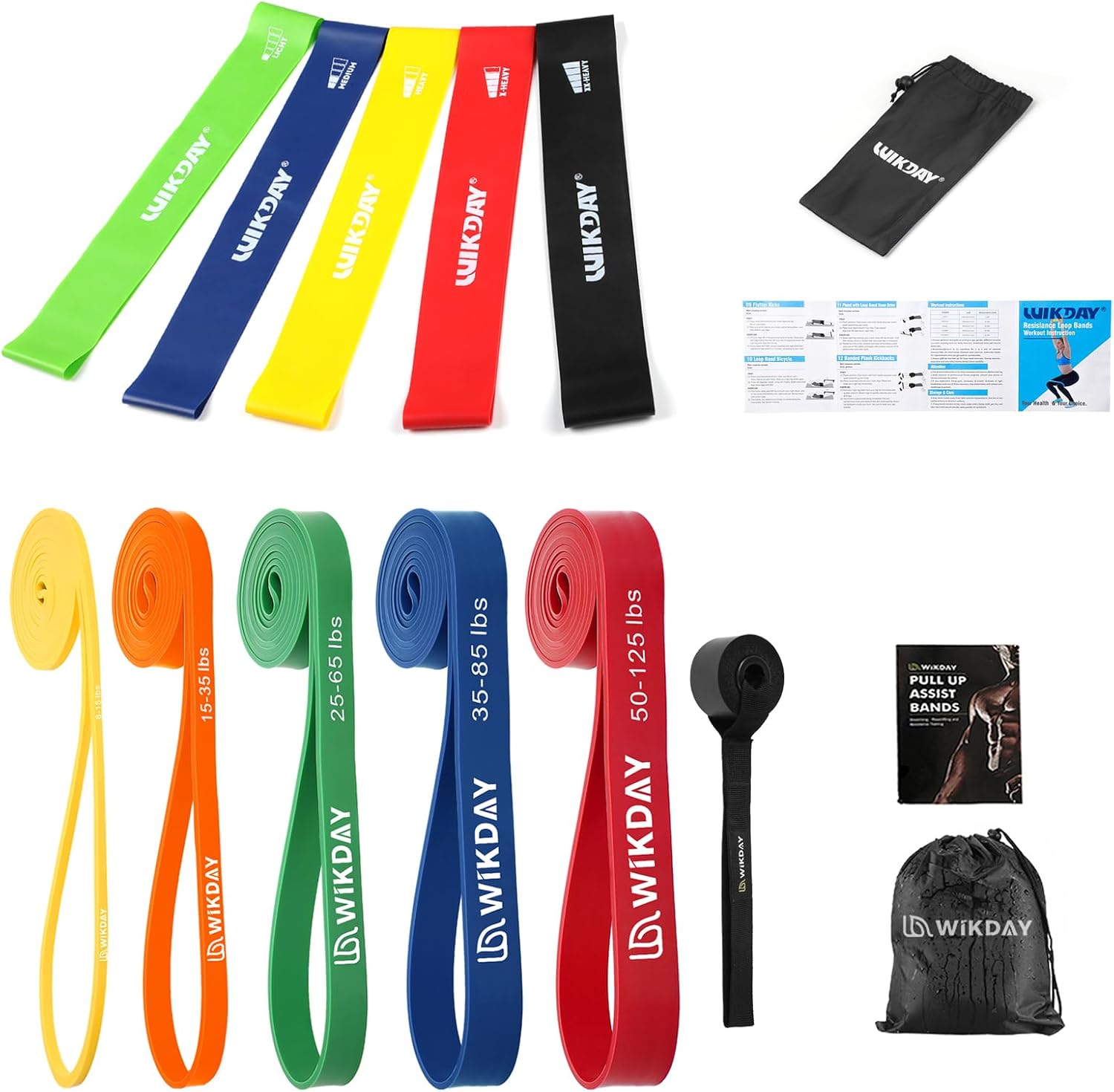 WikDay Resistance Bands